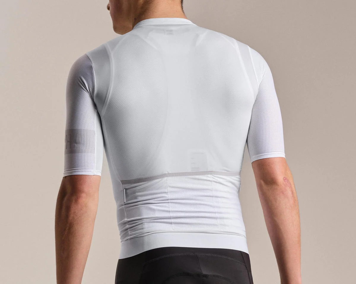 Rapha Men's Pro Team Jersey (White/Silver) (M) - view 4